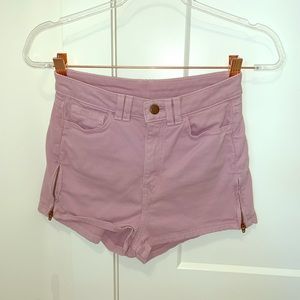 American Apparel High-Waisted Shorts